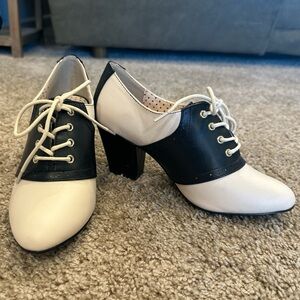 But another innocent tale Oxford saddle shoes